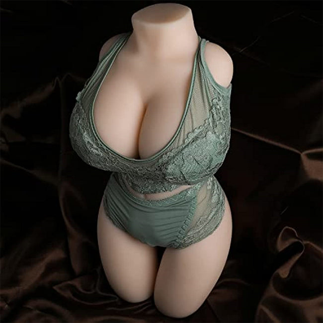 Buste Sexuel Féminin Compact avec Gros Seins – 3 kg